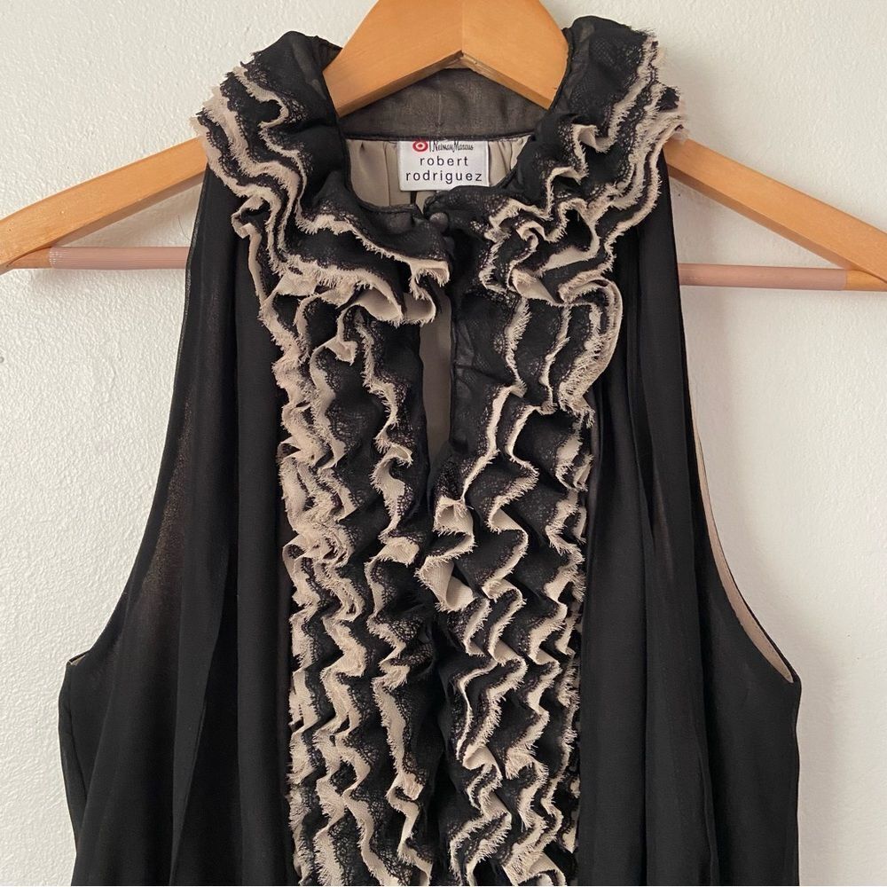 Robert Rodriguez Neiman Marcus for Target Ruffle Top - Picture 3 of 14